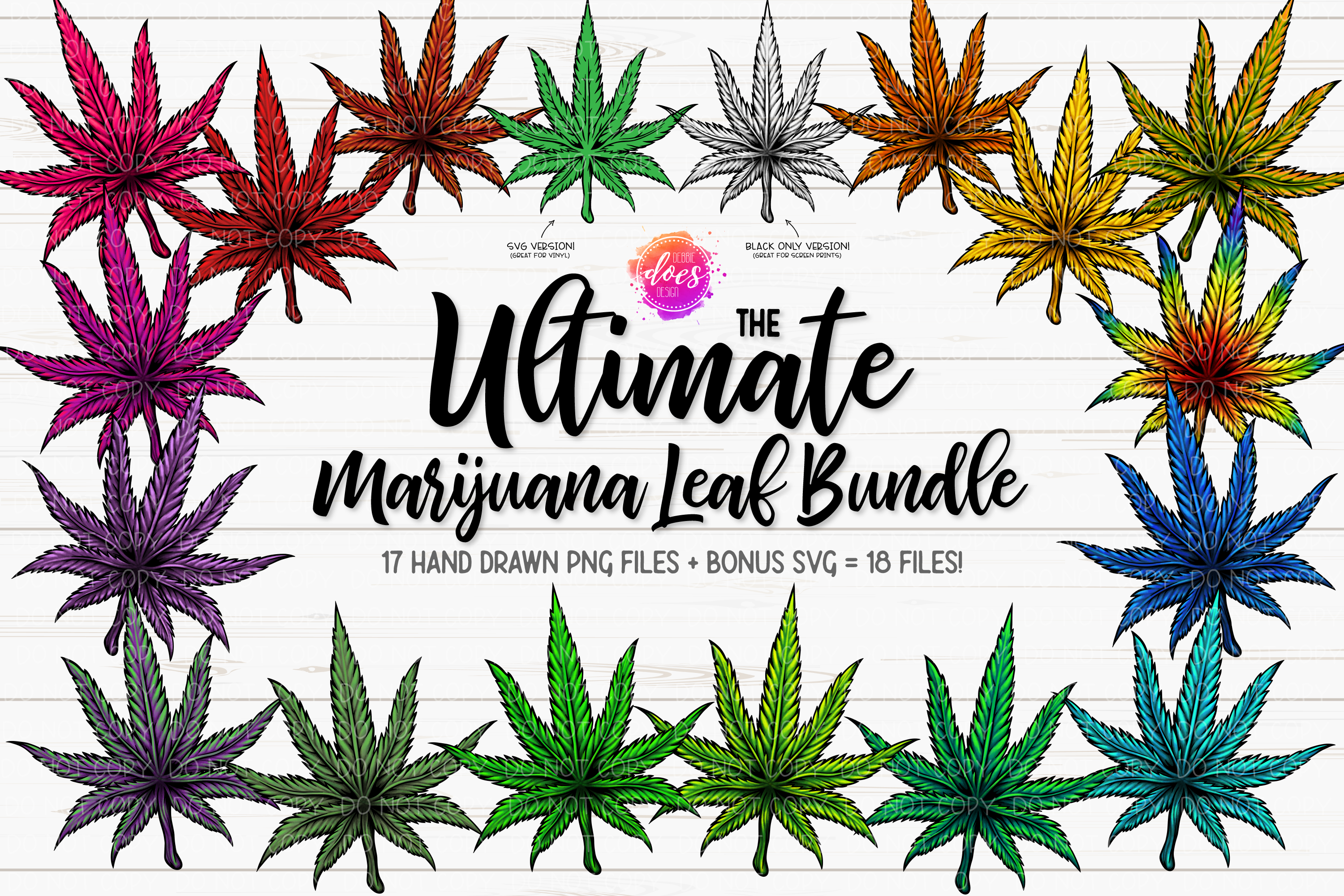 Stoner Sticker Sheet Layout Png File Digital Download Print to Cut 