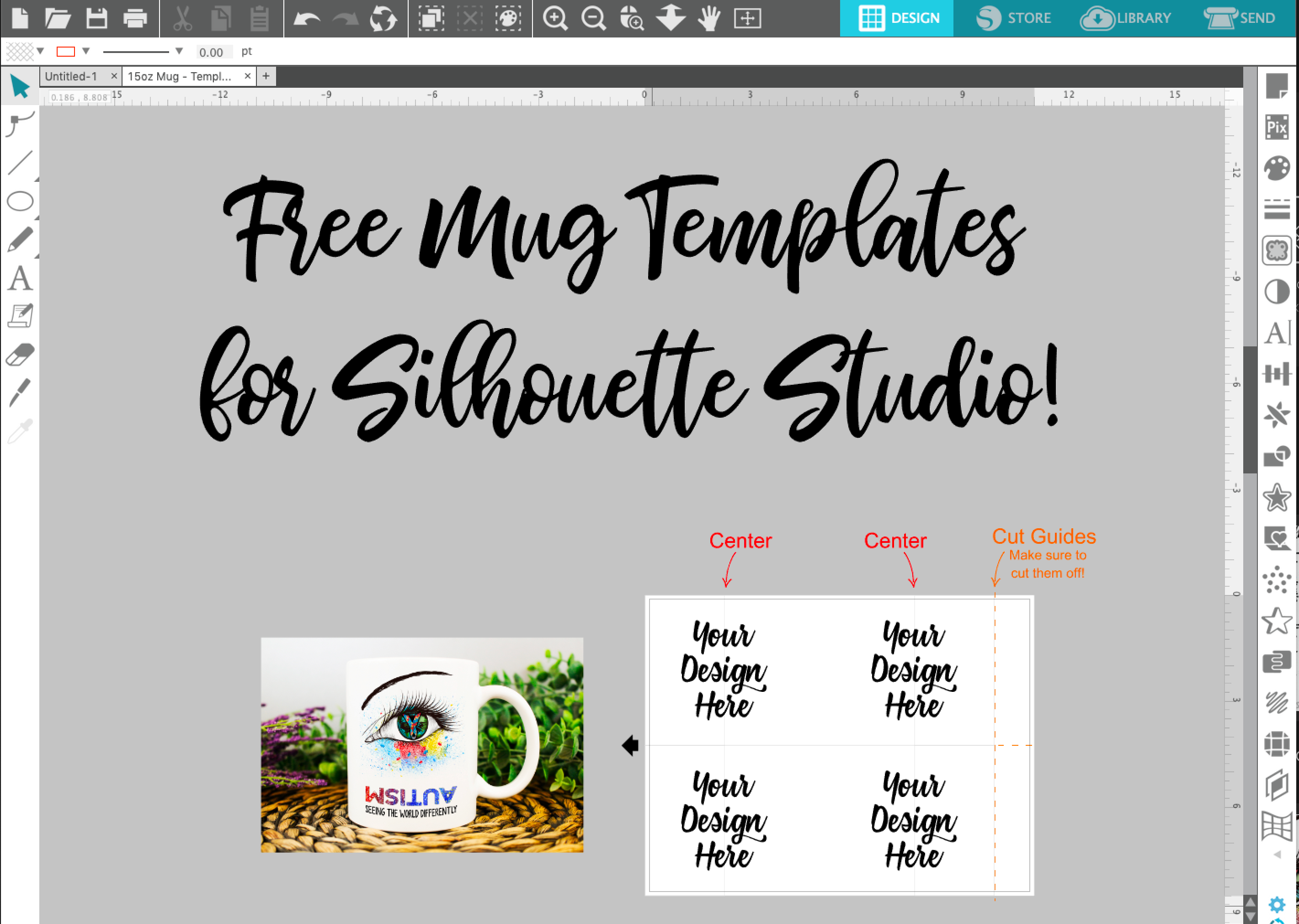 Mug Template Design Sublimation Mugs, 11 Oz Mug Design, Mug Wraps Png, Hand  Painted Floral Design for Sublimation, Instant Download 