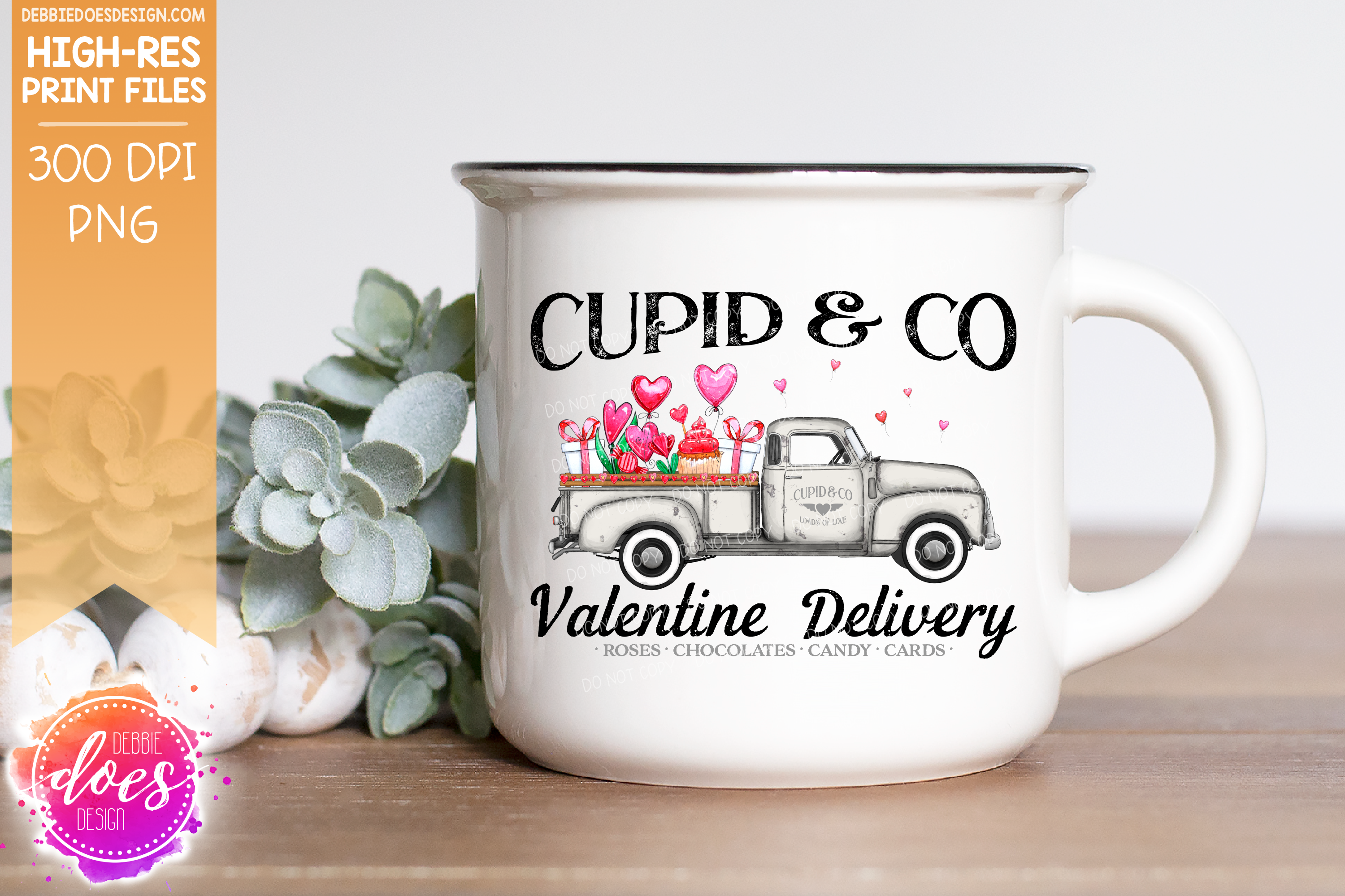 Valentine's Day Mug Cupids D4elivery Co. , Bringing Loads of Love